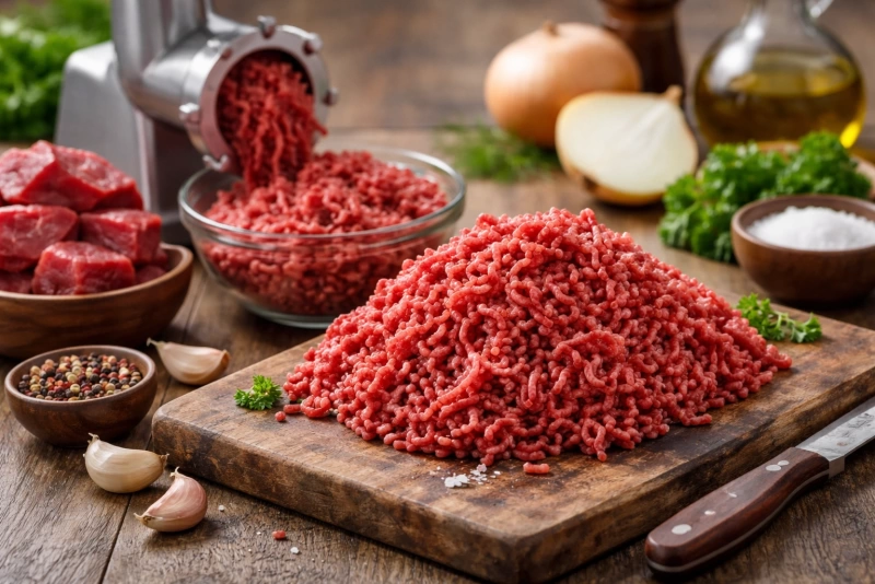 Preparación de carne molida casera paso a paso