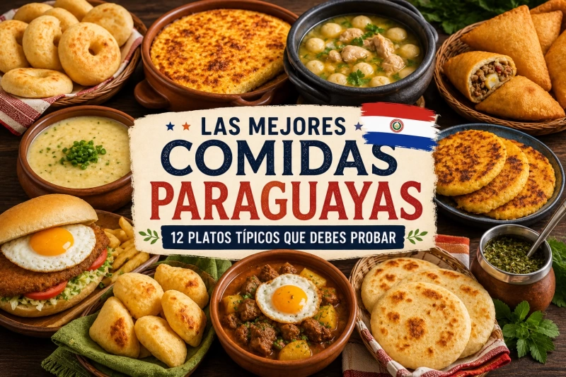 imagen de las mejores comidas paraguayas